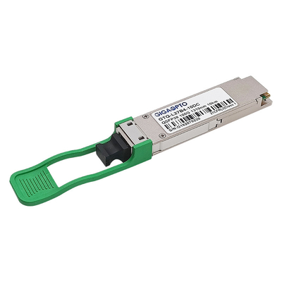 10km 100G QSFP28 Transceiver 100GBASE 4WDM CLR4 Optical Transceiver Module DOM Duplex LC SMF