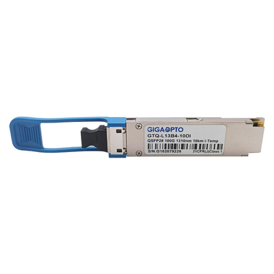 LR4 100G QSFP28 Transceiver 10km Optical Module SMF LC DOM Industrial