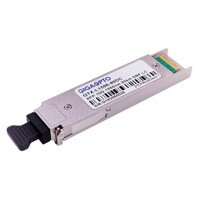 1550nm SMF 80km 10G XFP ZR , LC DOM Fiber Transceiver Module