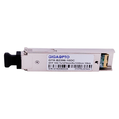 10GBASE-BX XFP Bidirectional Optical Transceiver 1270nm / 1330nm 10km LC DOM