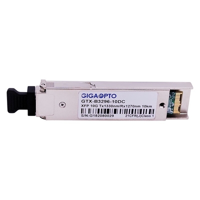 BIDl 10Gbps XFP Transceiver Module 1330nm / 1270nm 10km LC DOM
