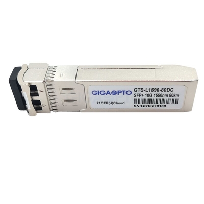 1550nm 10GBASE-ZR Cisco Compatible Transceivers 80km SMF for SFP-10G-ZR