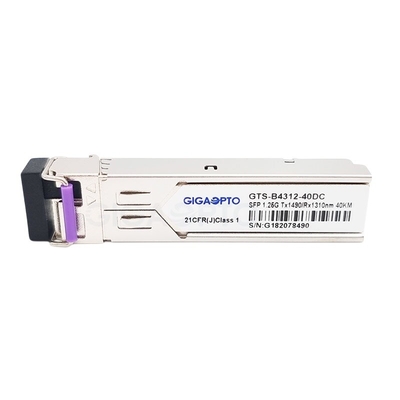 1000BASE-BX Bidirectional SFP Cisco Compatible SFP 40km SMF For GLC-BX40-DA