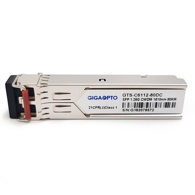 1000BASE-CWDM Fiber Transceiver 80km SMF For Cisco CWDM-SFP-xxxx