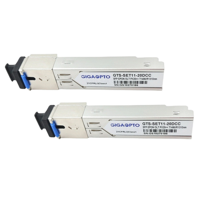 20km EPON SFP Module , OLT-GSFP-20++ For BDCOM SC DOM