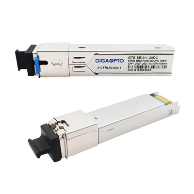 1000BASE-PX20 Transceiver 20km SC Module EPON ONU SFP For FTTX