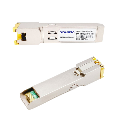 Cisco GLC-FE-T , 100m Copper SFP Transceiver RJ-45 Cat5 / 6 / 6a Module