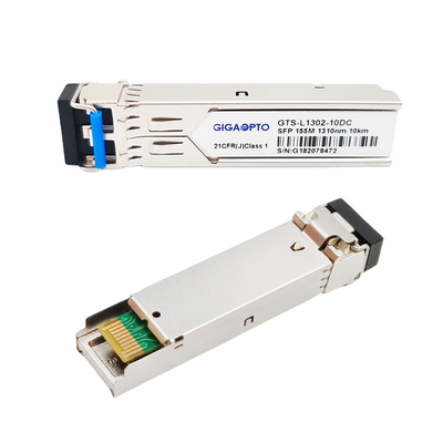100BASE-LX SFP 1310nm 10km SMF DOM Cisco Gigabit Transceiver For GLC-FE-100LX