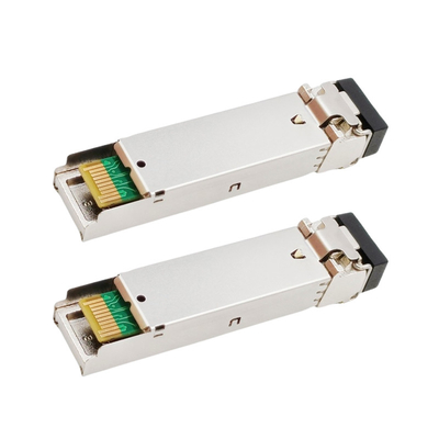1.25G TX1310nm RX1550nm BIDI SFP Transceiver 40km SMF LC DOM For Cisco GLC-BX40-U