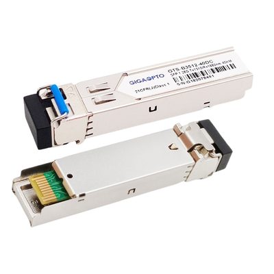 1.25G TX1310nm RX1550nm BIDI SFP Transceiver 40km SMF LC DOM For Cisco GLC-BX40-U