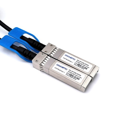 100ω Pvc Jacket Direct Attach Copper Cable Sfp+ 0.5 Meter
