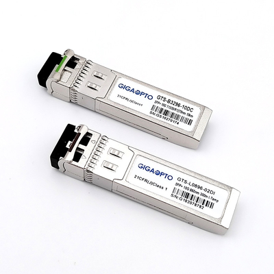LC Connector SFP+ Optical Transceiver 1.5W Duplex/Simplex